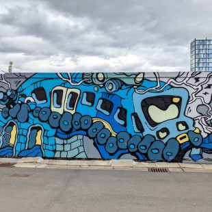 Exchange Street Graffiti (May 2021)